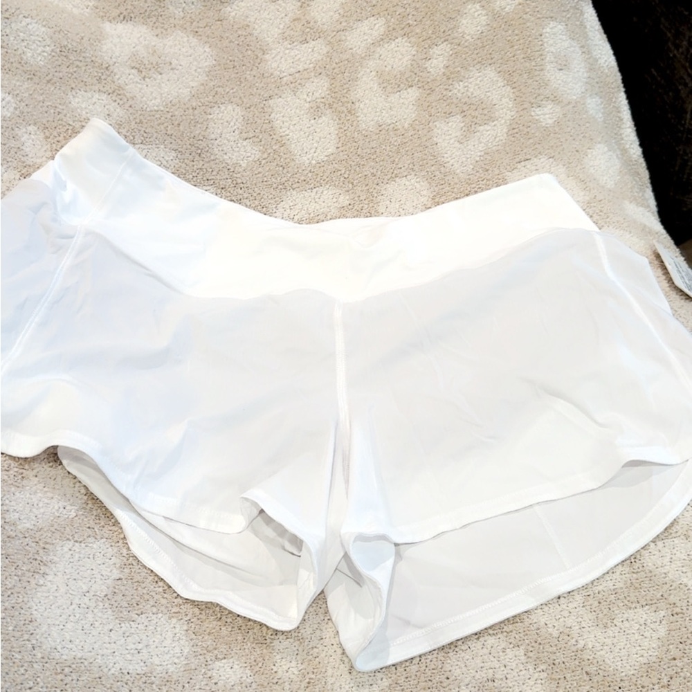 lululemon athletica White Athletic Shorts